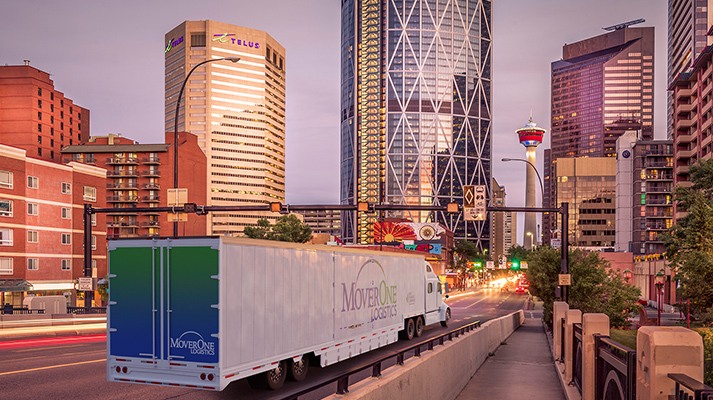 Calgary Logistics Transportation Shipping Company | MoverOne Logistics